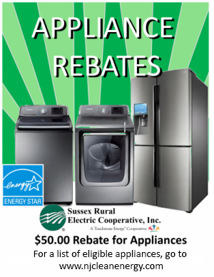 Appliance Rebates | SussexREC